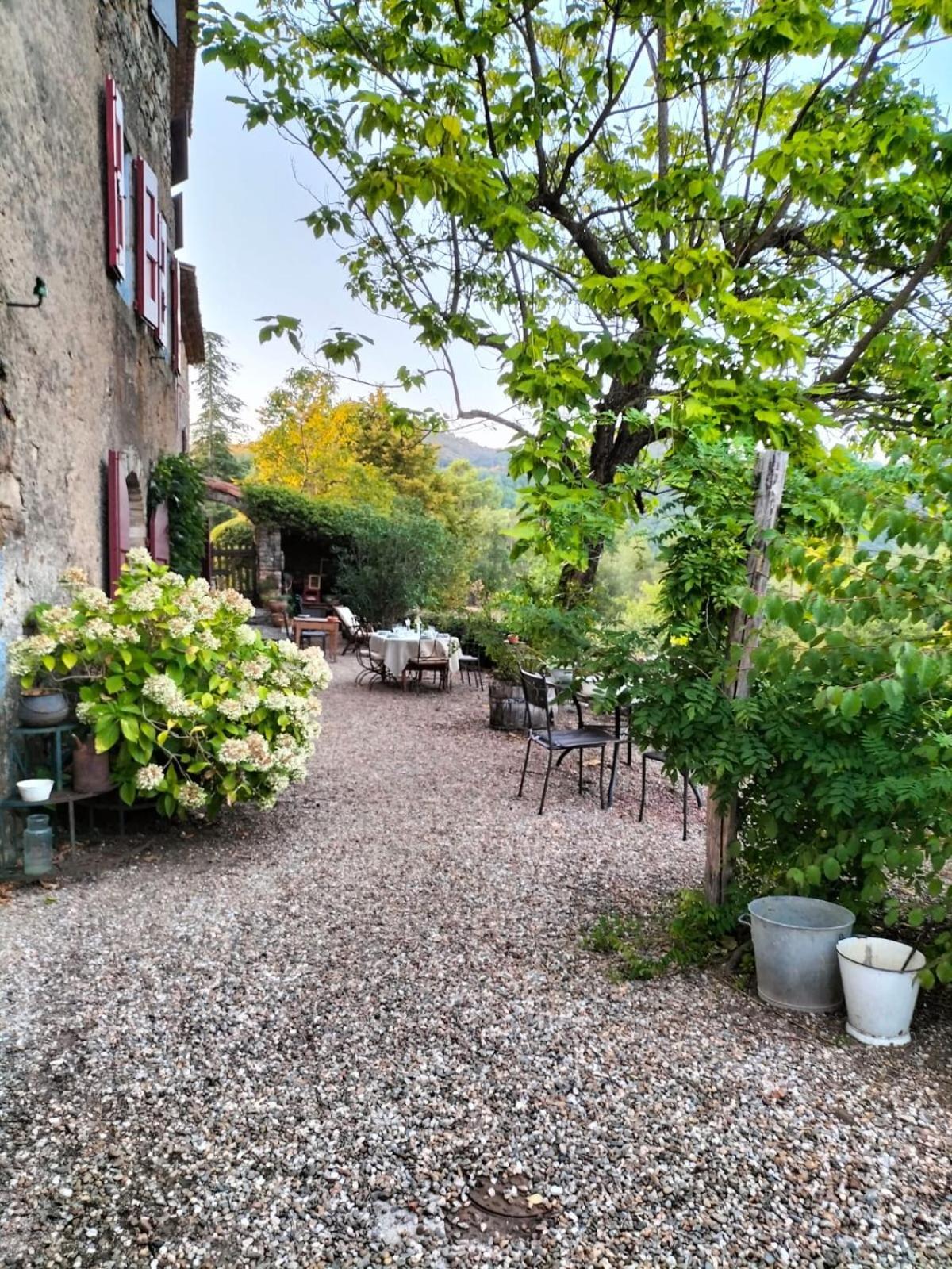 Chambre D'Hote Dans Mas Proche Anduze Cevennes Avec Piscine Mialet  エクステリア 写真