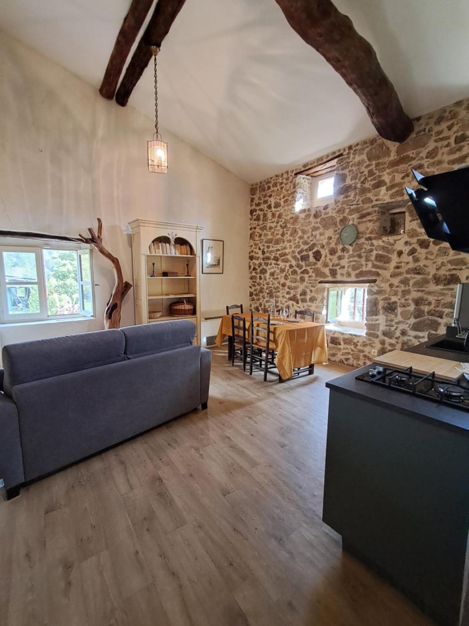 Chambre D'Hote Dans Mas Proche Anduze Cevennes Avec Piscine Mialet  エクステリア 写真