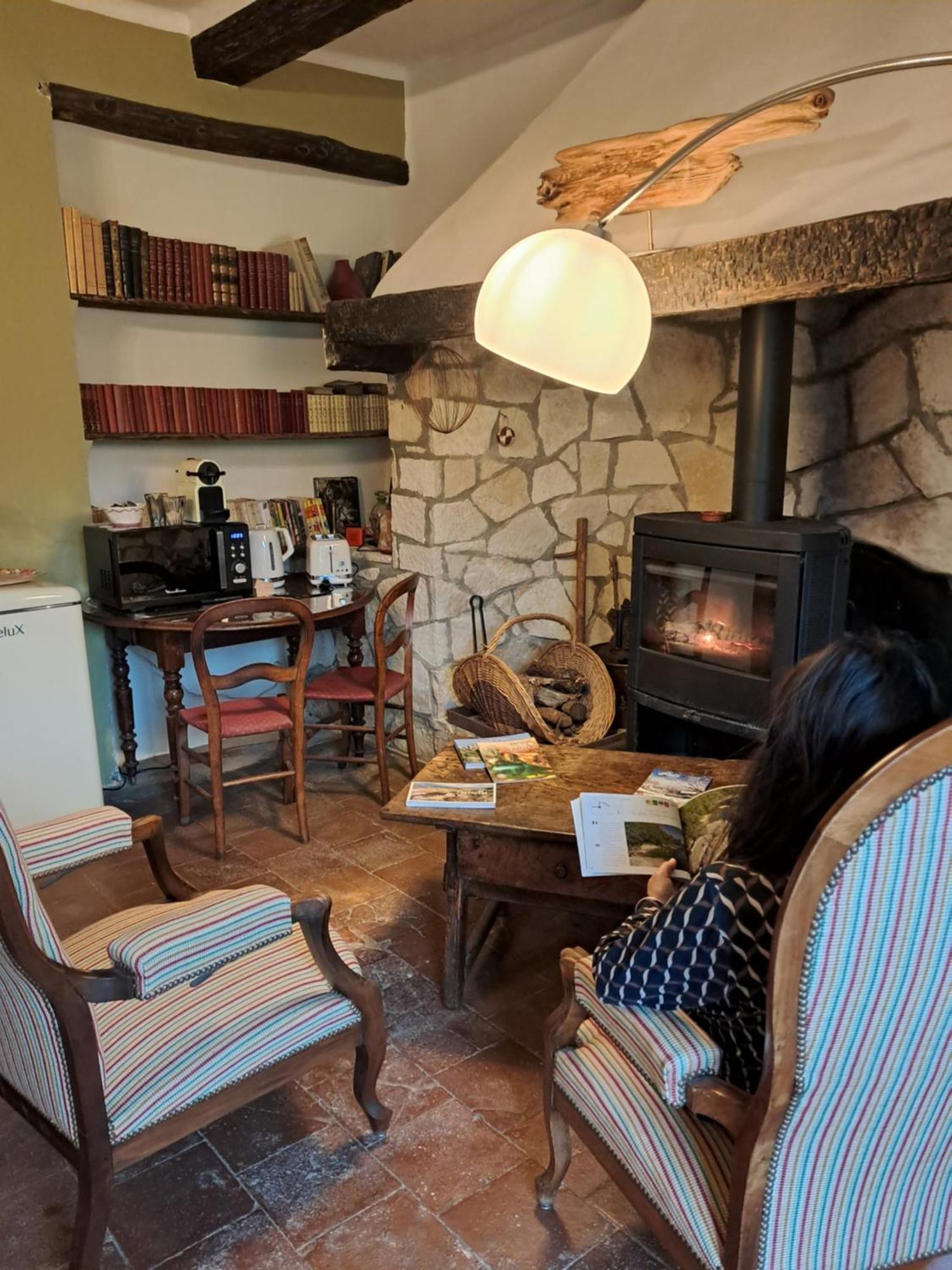 Chambre D'Hote Dans Mas Proche Anduze Cevennes Avec Piscine Mialet  エクステリア 写真